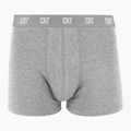 Мъжки боксерки CR7 Basic Trunk 3 чифта white/ greymelange/ black 3