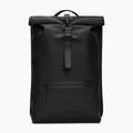 Градска раница Rains Rucksack Rolltop 13 + 4 l black