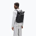 Градска раница Rains Rucksack Rolltop 13 + 4 l black 4