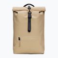 Градска раница Rains Rucksack Rolltop 13 + 4 l sand