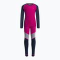 Детско термоактивно бельо Color Kids Ski Underwear Colorblock розов-черен 740777.5885
