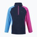 Детска поларна блуза Color Kids Fleece Pulli Colorblock тъмносиньо 740773.5885