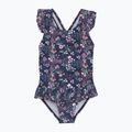 Цвят Детски бански от една част Frills AOP тъмносин CO7200977198