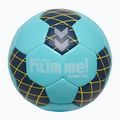 Детска топка за хандбал Hummel Classic HB Jr light blue/marine/yellow size 0