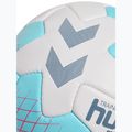 Топка за хандбал Hummel Startraining HB white/light blue/navy size 3 4