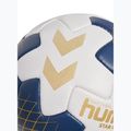 Хандбална топка Hummel Star Mach off white/marine/gold размер 3 4