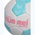 Топка за хандбал Hummel Classic Energizer off white/light blue/marine size 0 4