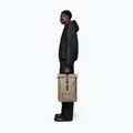 Градска раница Rains Rucksack Rolltop Beige 5