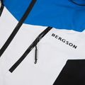 Мъжко скиорско яке BERGSON Velox Stx ibiza blue/white 4