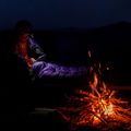 Спален чувал AURA AR 450 лилав AU07962 14