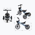 Триколесен велосипед без педали Milly Mally Bobby denim 12