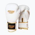 Боксови ръкавици StormCloud Boxing Pro white/gold