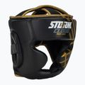 Боксьорска каска StormCloud Lynx black/gold