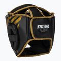 Боксьорска каска StormCloud Lynx black/gold 3