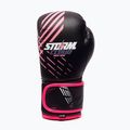 Боксови ръкавици StormCloud Lynx black/pink 2