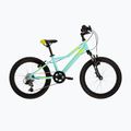 Детски велосипед KROSS Lea Mini 2.0 aquamarine/lime green/glossy