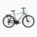 Мъжки трекинг велосипед KROSS Trans 3.0 green/silvery/shiny