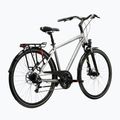 Мъжки трекинг велосипед KROSS Trans 3.0 silvery/blue/shiny 3