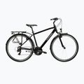Мъжки трекинг велосипед KROSS Trans 1.0 black/silver/shiny