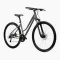 Дамски крос велосипед KROSS Evado 3.0 W gray/green 2