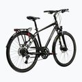 Мъжки трекинг велосипед KROSS Trans 7.0 black/silver/shiny 3