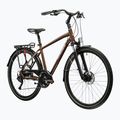 Мъжки трекинг велосипед KROSS Trans 5.0 brown/silver/gloss 2