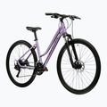 Дамски крос велосипед KROSS Evado 5.0 W purple/black/shiny 2