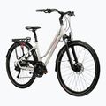 Дамски трекинг велосипед KROSS Trans 5.0 W grey/pink/shiny 2