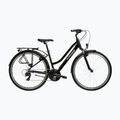 Дамски трекинг велосипед KROSS Trans 1.0 black/silver/gloss