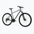 Крос велосипед KROSS Evado 3.0 grey/marine/glossy 2