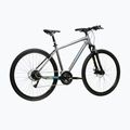 Крос велосипед KROSS Evado 3.0 grey/marine/glossy 3