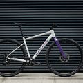 Гравел велосипед KROSS Esker 1.0 FL grey/purple/gloss 13