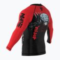 SMMASH Zilla детски рашгард с дълъг ръкав червен 5