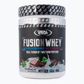 Суроватка Real Pharm Fusion 600g шоколад-мента 709356