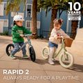 Велосипед без педали Kinderkraft Rapid 2 savanah green 13