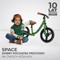 Велосипед без педали Kinderkraft Space green 9