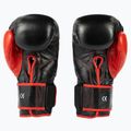 Бушидо ръкавици за тренировки по спаринг от кожа черни ARB-415 14oz 2