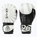 Спаринг боксови ръкавици Bushido Japan, бели B-2v8-12oz