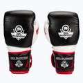 Боксови ръкавици Bushido от естествена кожа с технология Gel черни B-2v11a-12oz