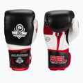 Боксови ръкавици Bushido от естествена кожа с технология Gel черни B-2v11a-12oz 3
