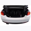 KJUST Комплект чанти за багажника на BMW 4 Кабриолет 2013-2020 3 бр. черни 15