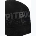 Pitbull Snapback Seascape черна/червена бейзболна шапка с печат 4
