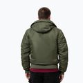 Мъжко яке Pitbull Sherpa Hooded Bomber olive 3