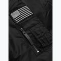 Мъжко яке Pitbull Sherpa Hooded Bomber black 11