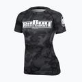 Дамски рашгард Pitbull West Coast Rash T-S All black camo