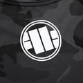 Дамски рашгард Pitbull West Coast Rash T-S All black camo 5