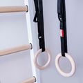 Стълба за гимнастика BenchK, бяла BK-521W+A204 8