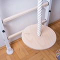 Стълба за гимнастика BenchK, бяла BK-521W+A204 9