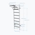 Гимнастическа стълба BenchK черна BK-211B 3
