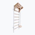 Гимнастическа стълба BenchK 212W+A204 white matte/oak